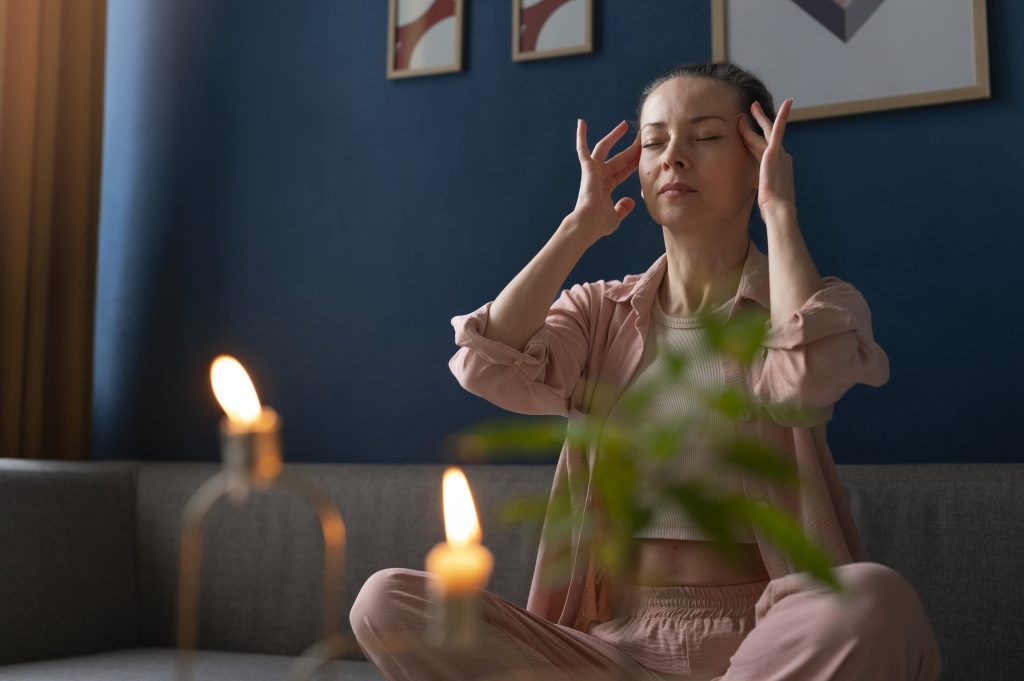 Start your day with calming affirmations, guided breathwork, and energizing skincare that awakens your mind, body, and complexion.